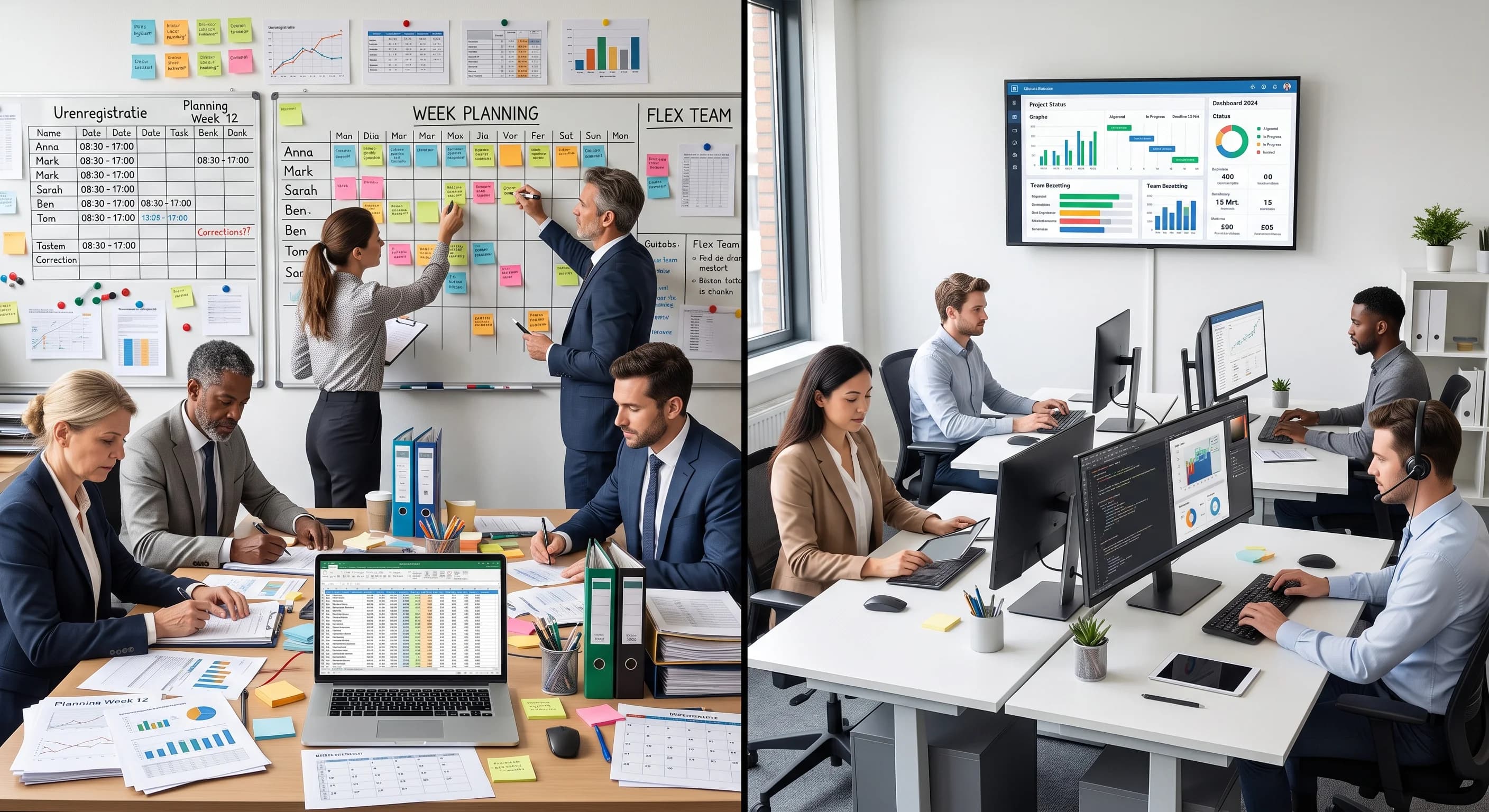 Powerplatform in het mkb urenregistratie